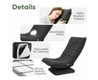 Floor Sofa Bed Chair Couch Lounge Recliner Folding 360 Degree Swivel Lazy Lounger Adjustable Chaise Ground Seat