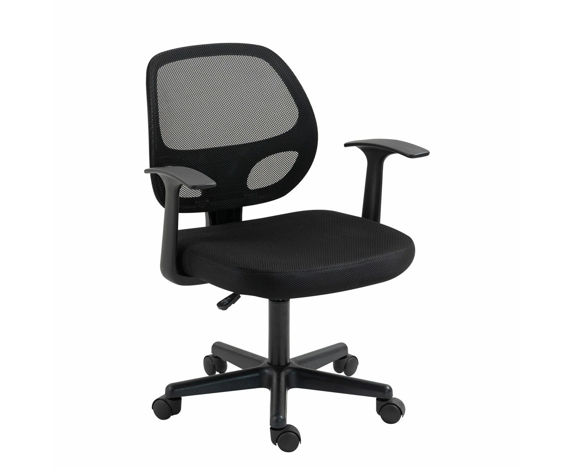 NEADER Mesh Office Desk Chair Ergonomic Armchair Study Executive Computer Home Work Reclining Adjustable Swivel Recliner Black