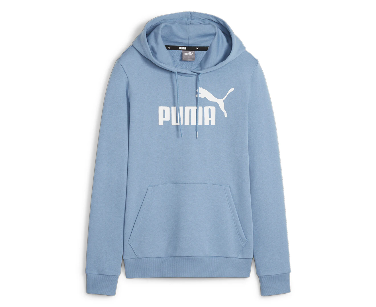 Puma Women's Essentials Logo Hoodie - Zen Blue