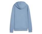 Puma Women's Essentials Logo Hoodie - Zen Blue