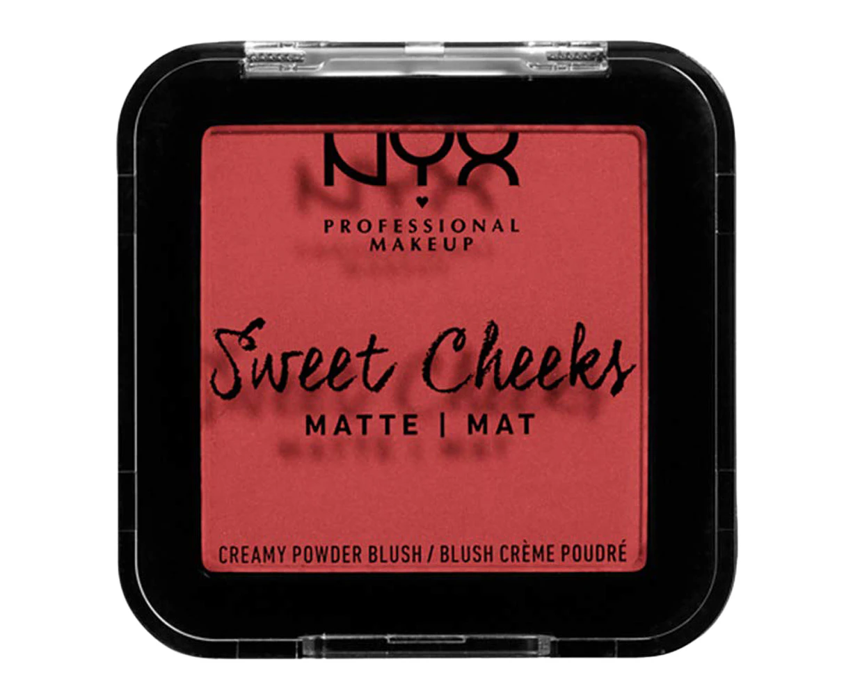 Nyx Professional Nyx Sweet Cheeks Matte Creamy Powder Blush 5g Sccpbm04 Citrine Rose