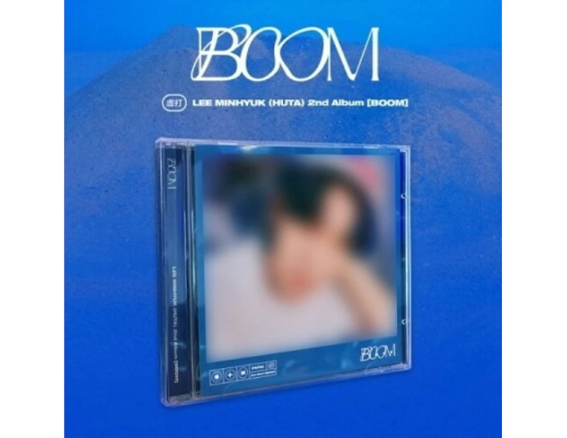 Lee Min Hyuk ( Huta ) - Boom - Jewel Case Version - incl. Booklet, Lyric Paper + Photo Card  [COMPACT DISCS] With Booklet, USA import