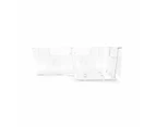 Corner Adhesive Shelf, Clear - Anko