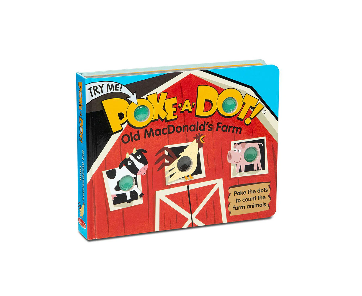 Melissa & Doug Poke-A-Dot Old Macdonald's Farm Book Kids/Childrens Toy 3y+