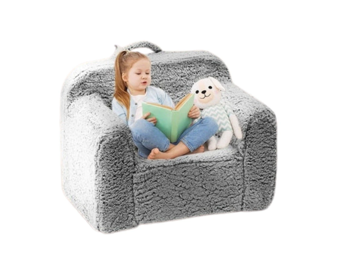 Play Couch Kids Sofa Toddler Foam Sofa Couch with High-Density 25D Sponge (Sofa)