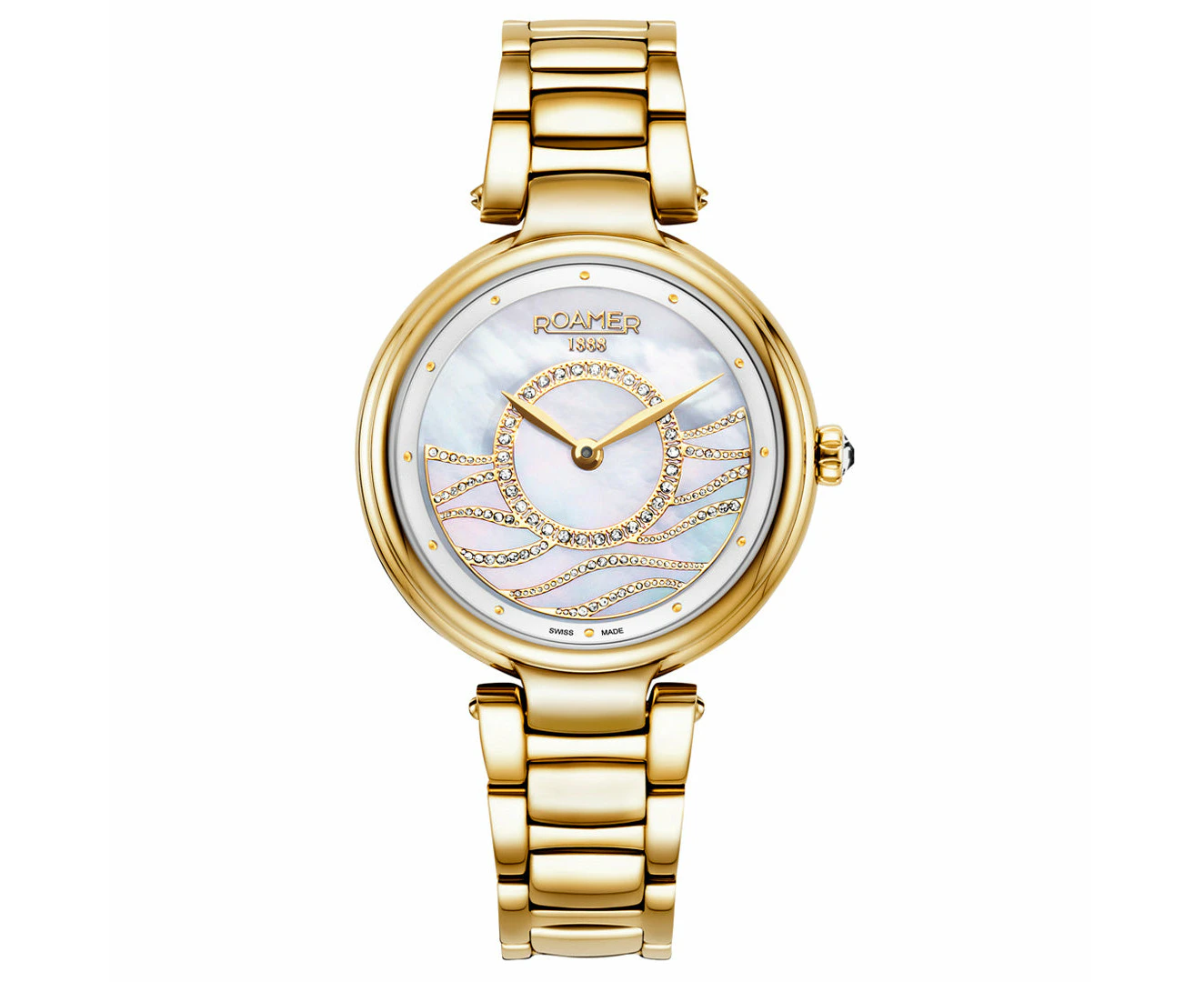 Roamer Lady Mermaid Gold Watch