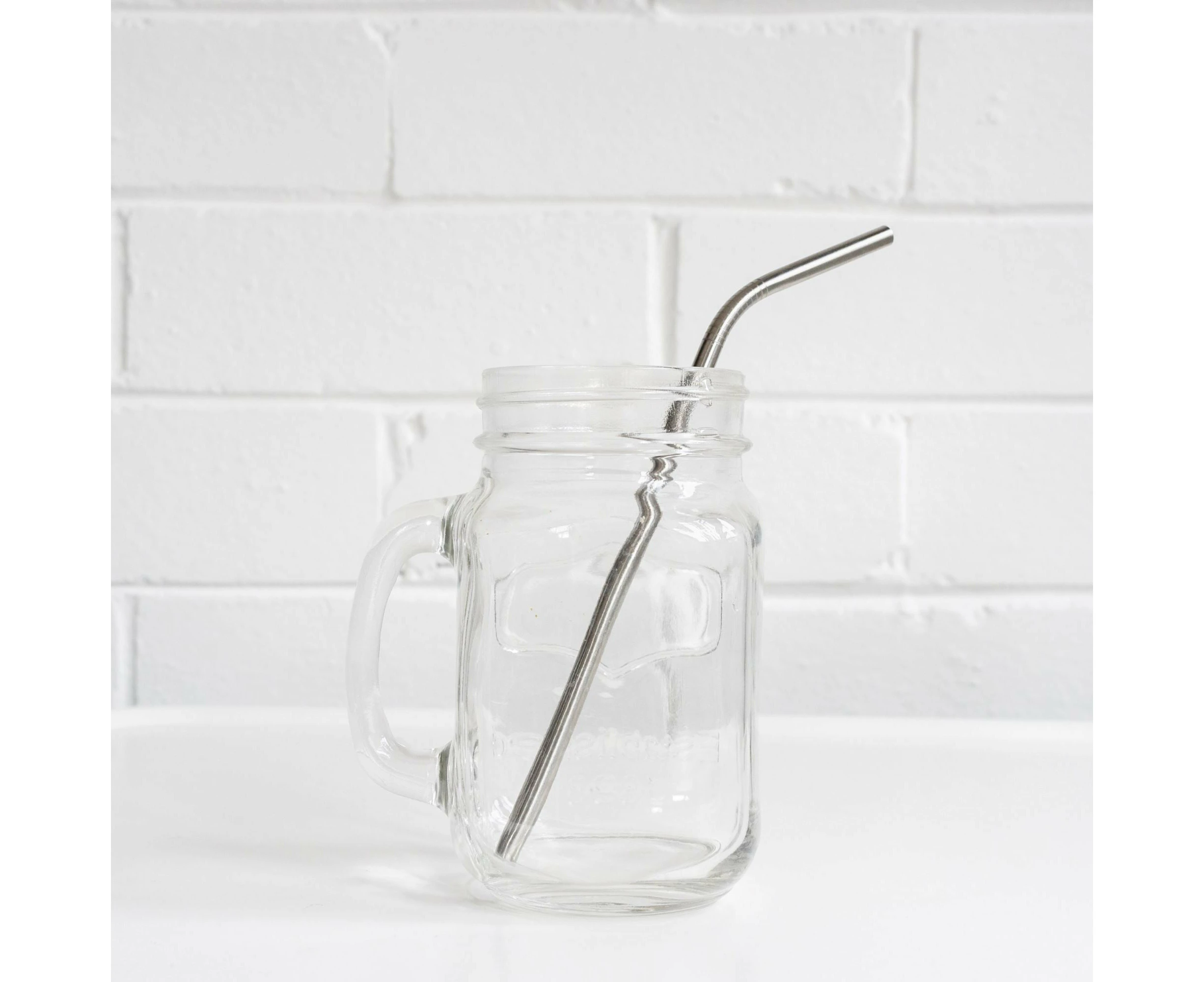 Metal Curved Straw