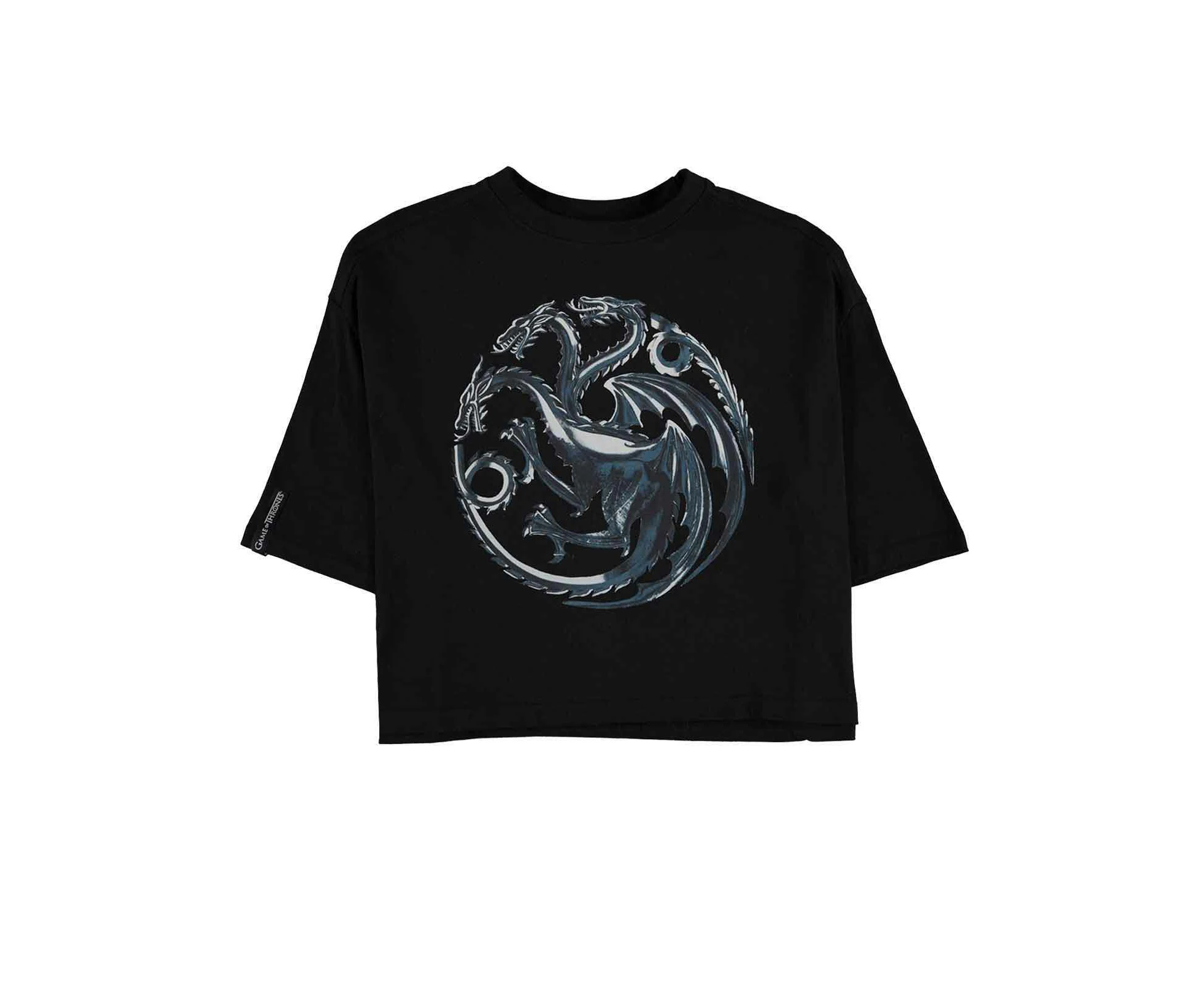 Game Of Thrones T Shirt Crop Top House Of The Dragon  Official Womens