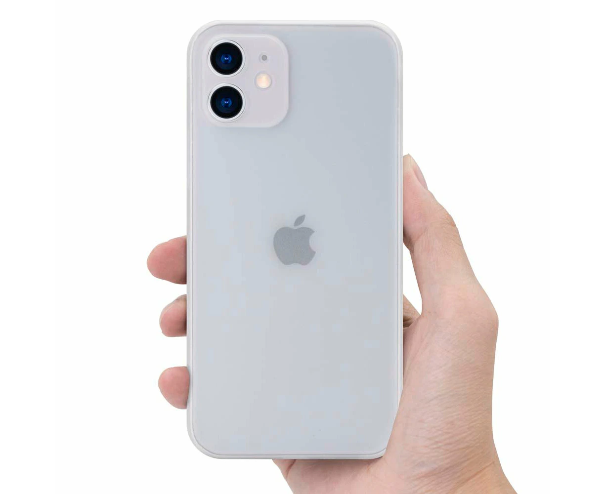 Raden - Super Thin iPhone 12 Mini Case Translucent White