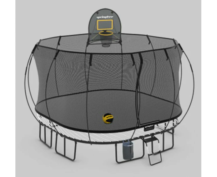 Springfree Large Square Trampoline Bundle - Sports Bundle