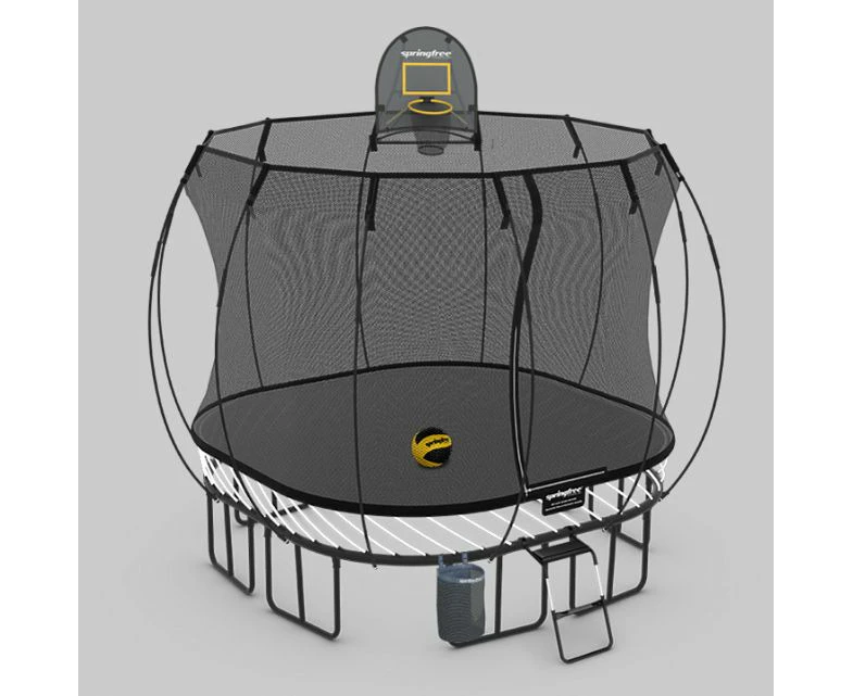 Springfree Medium Square Trampoline Bundle - Sports Bundle