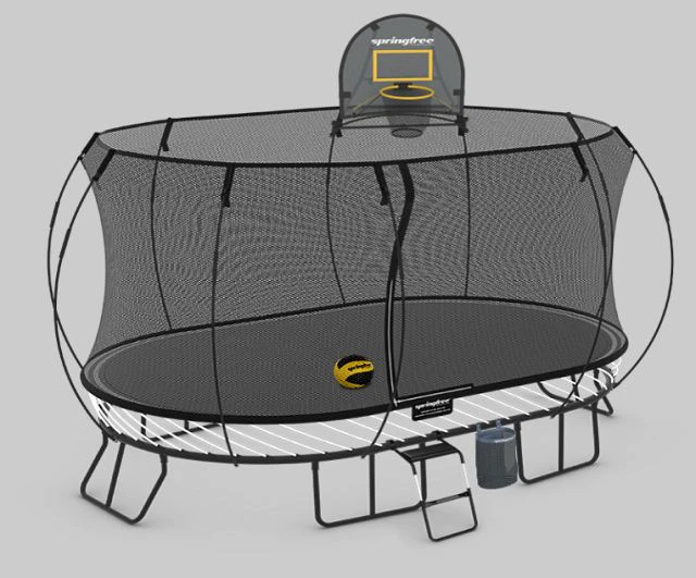 Springfree Large Oval Trampoline Bundle - Sports Bundle