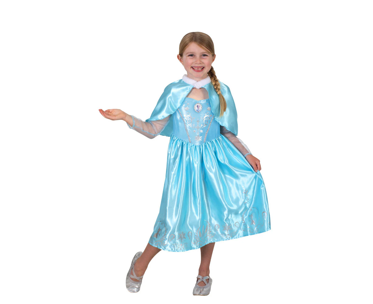 Disney Princess Elsa Winter Girls Costume