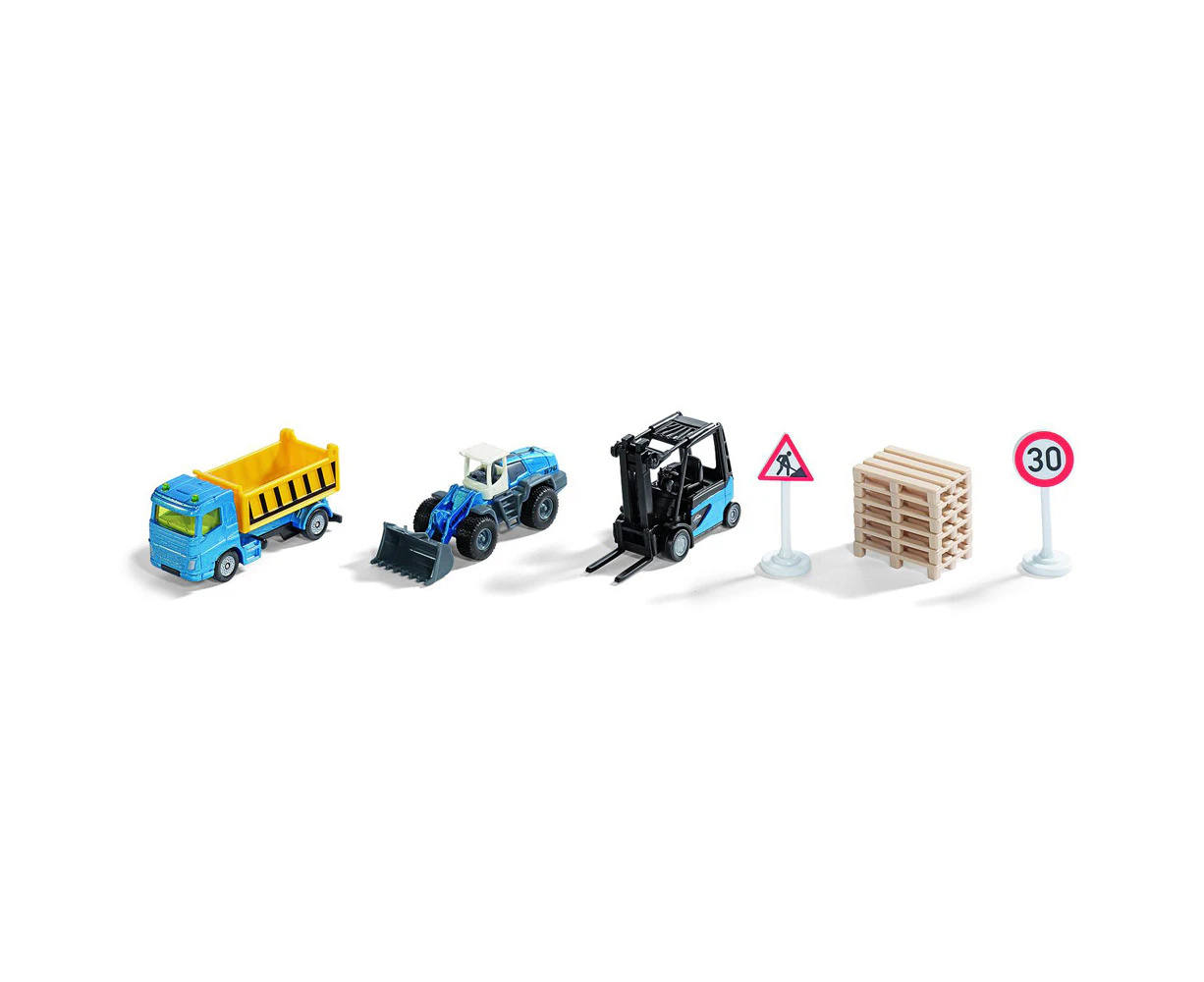 7pc Siku 6336 Construction Site Vehicle Diecast Kids/Children Toy Play Set 3y+