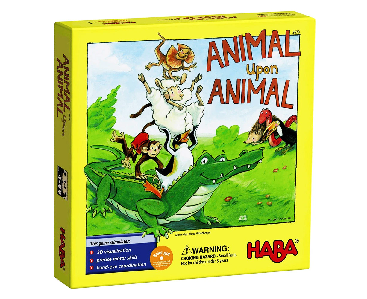 Animal Upon Animal Stacking Game