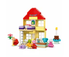 LEGO® DUPLO Pig Peppa Pig Birthday House 10433