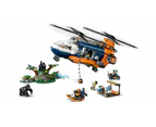 Lego City - Jungle Explorer Helicopter at Base Camp