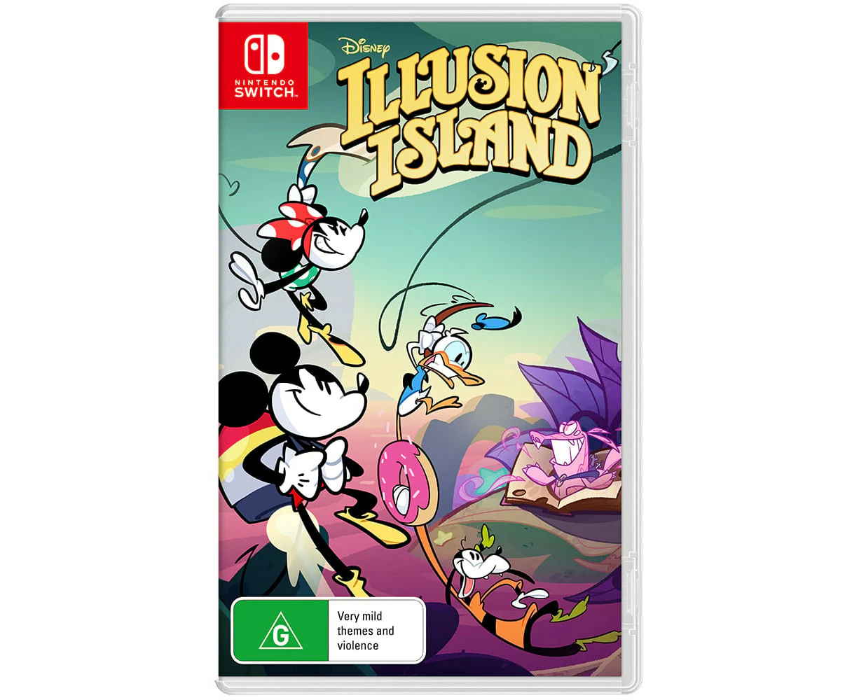 Nintendo Switch SWI Disney Illusion Island Multiplayer Adventure Video Game