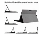 Case for 13 Inch Microsoft Surface Pro 10 2024, Surface Pro 9 2022, Surface Pro 8 2021 Multiple Angle Viewing Business Cover with Stylus Holder Gray