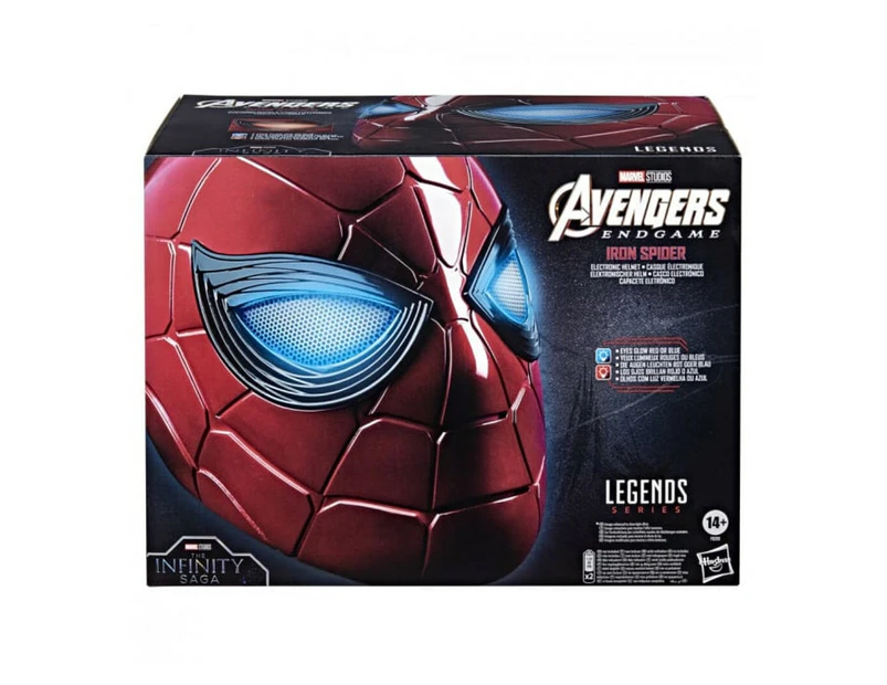 Marvel Legends Series Avengers Endgame Iron Spider Electronic Helmet