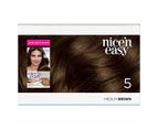 Clairol Nice 'N Easy 5 Natural Medium Brown Permanent Hair Colour