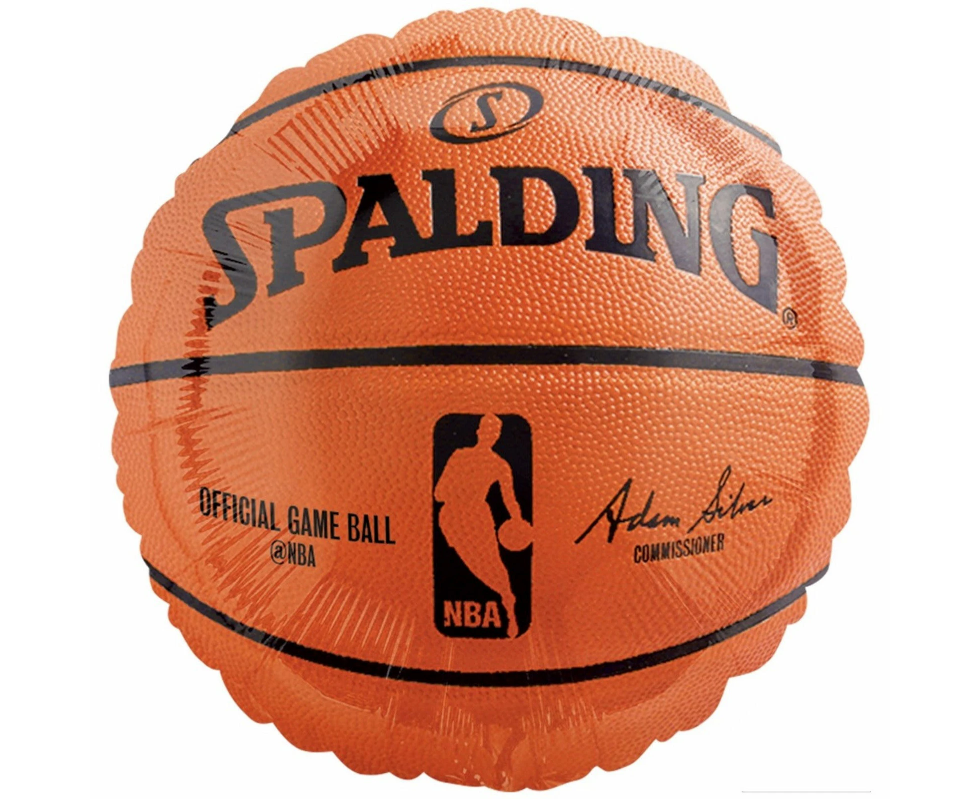 Spalding Basketball Helium Foil Balloon