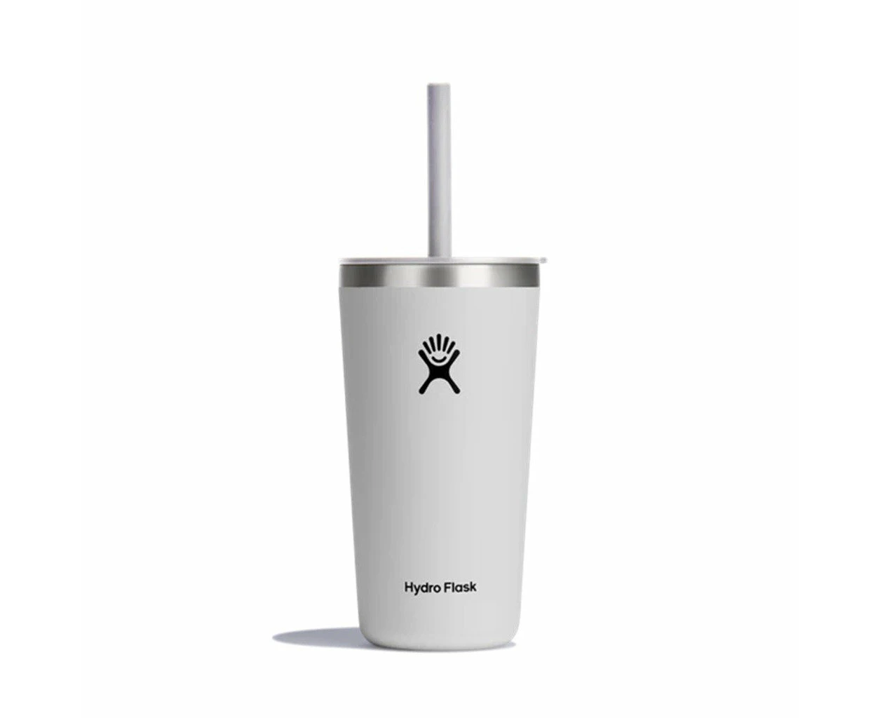 Hydro Flask All Around Tumbler with Straw Lid 20oz/591ml - White