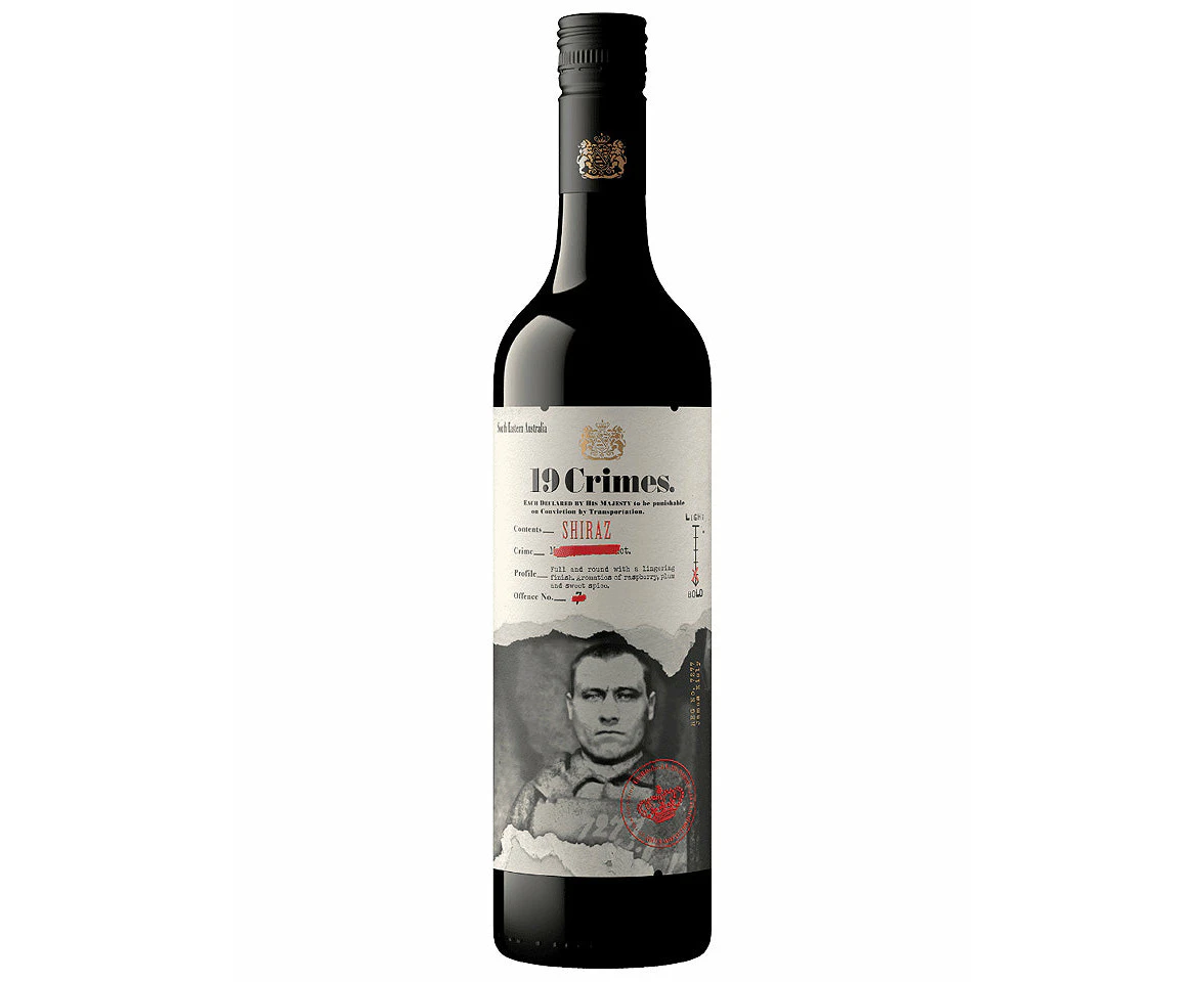 19 Crimes Shiraz Red Wine 750ml