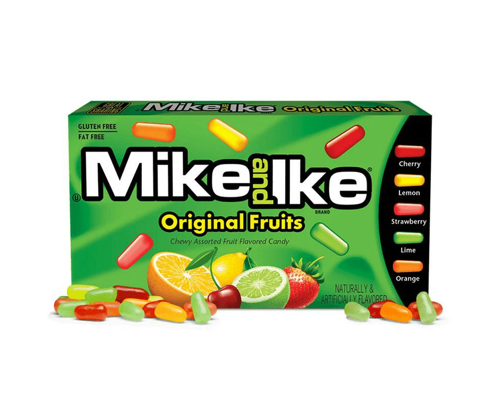 Mike & Ike Original Fruits Theatre Box 141g