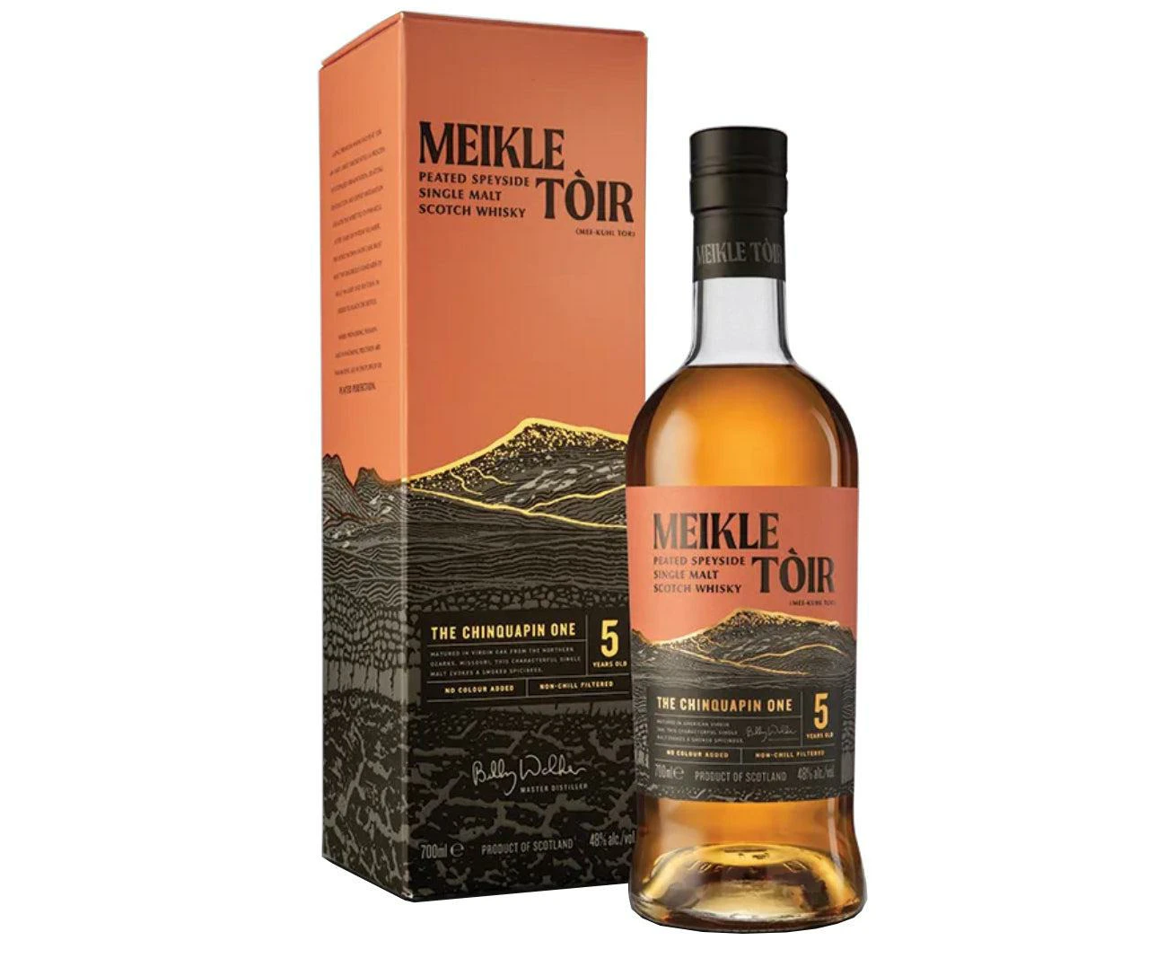 GlenAllachie Meikle Toir 5 Year Old The Chinquapin One Single Malt Scotch Whisky 700ml