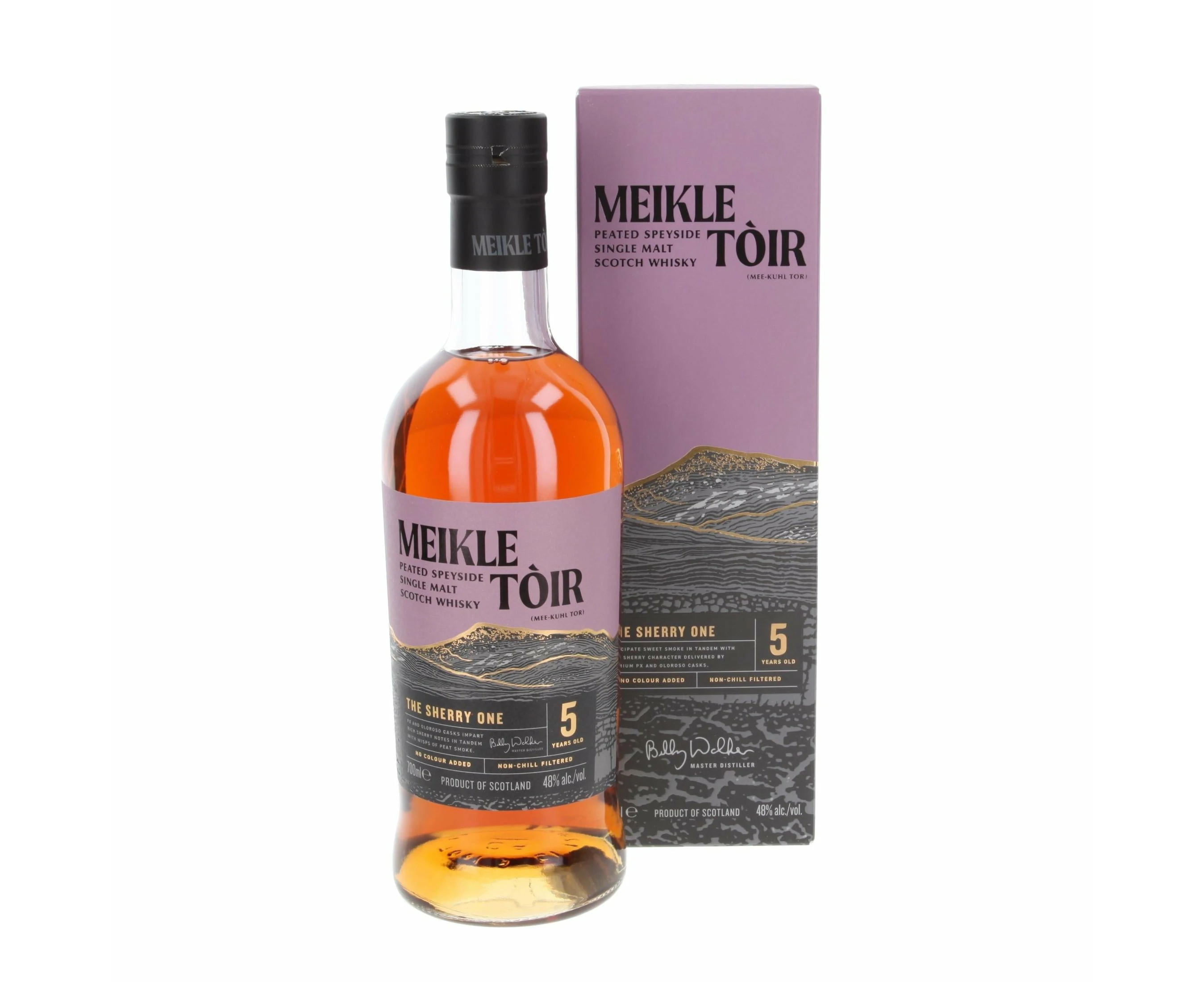 Glenallachie Meikle Toir Peated Speyside The Sherry One Single Malt Scotch Whisky 700ml