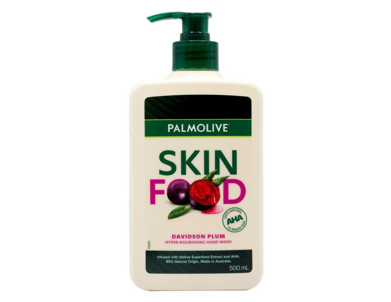 Palmolive Skin Food Hand Wash Davidson Plum 500mL