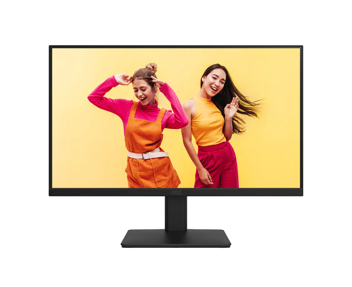 AOC 23.8' IPS 100hz, Ultra Slim design, Flicker Free, Full HD 1080, VGA, HDMI 1.4. VESA 75x75 mm.Low Blue,  Office Home Monitor