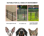 8 Panel Pet Playpen Dog Cage Enclosure Run Cat Puppy Exercise Play Pen Fence 32'' Indoor/Outdoor