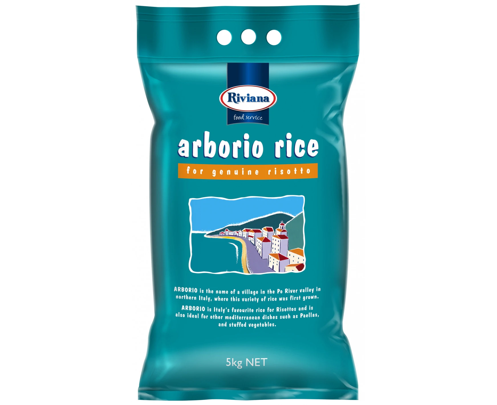 Riviana Rice Arborio 5 Kg Packet