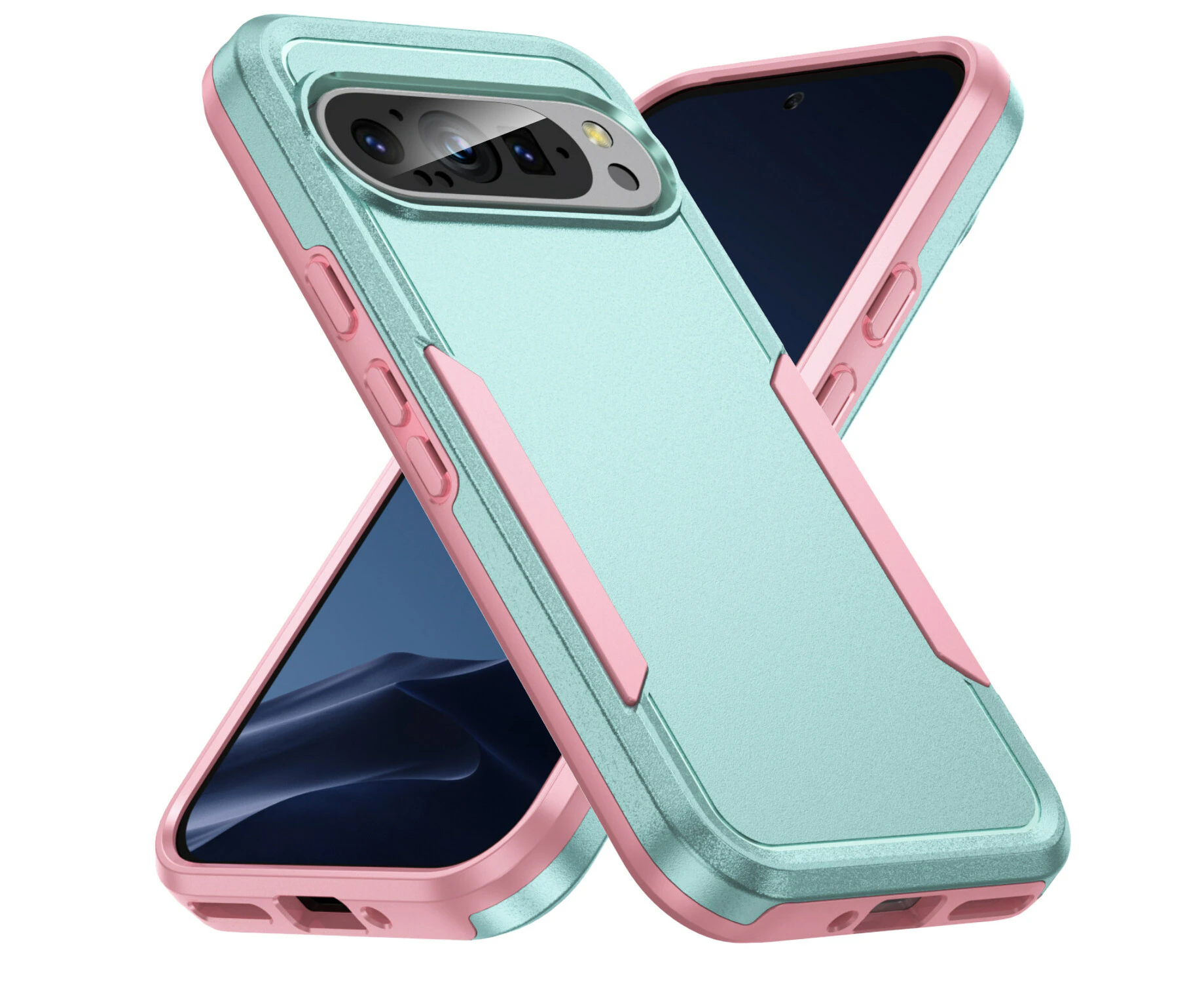 Case For Google Pixel 7a,Shockproof Phone Protective Case-Green