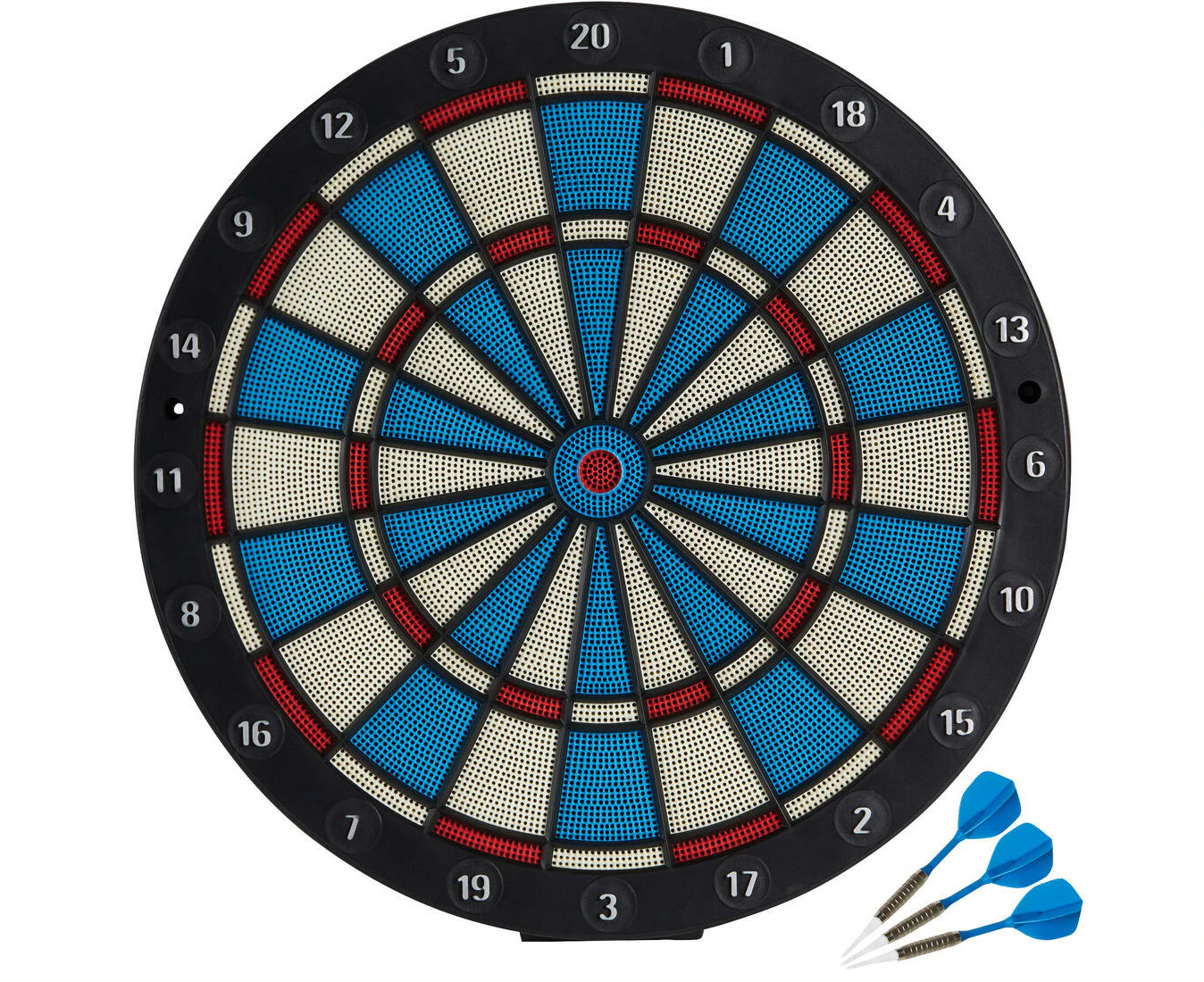 DECATHLON CANAVERAL Plastip Dartboard w/ 3 Darts