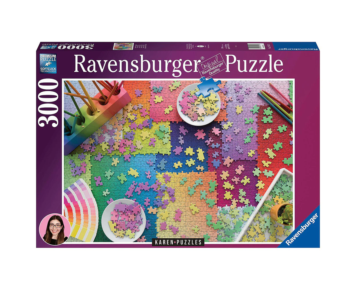 3000pc Ravensburger Jigsaw Puzzles On Puzzles 121x80cm Teens/Family Game/Toy