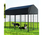 i.Pet Dog Kennel Extra Large House Outdoor Playpen Pet Puppy Metal Backyard