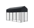 i.Pet Dog Kennel Extra Large House Outdoor Playpen Pet Puppy Metal Backyard