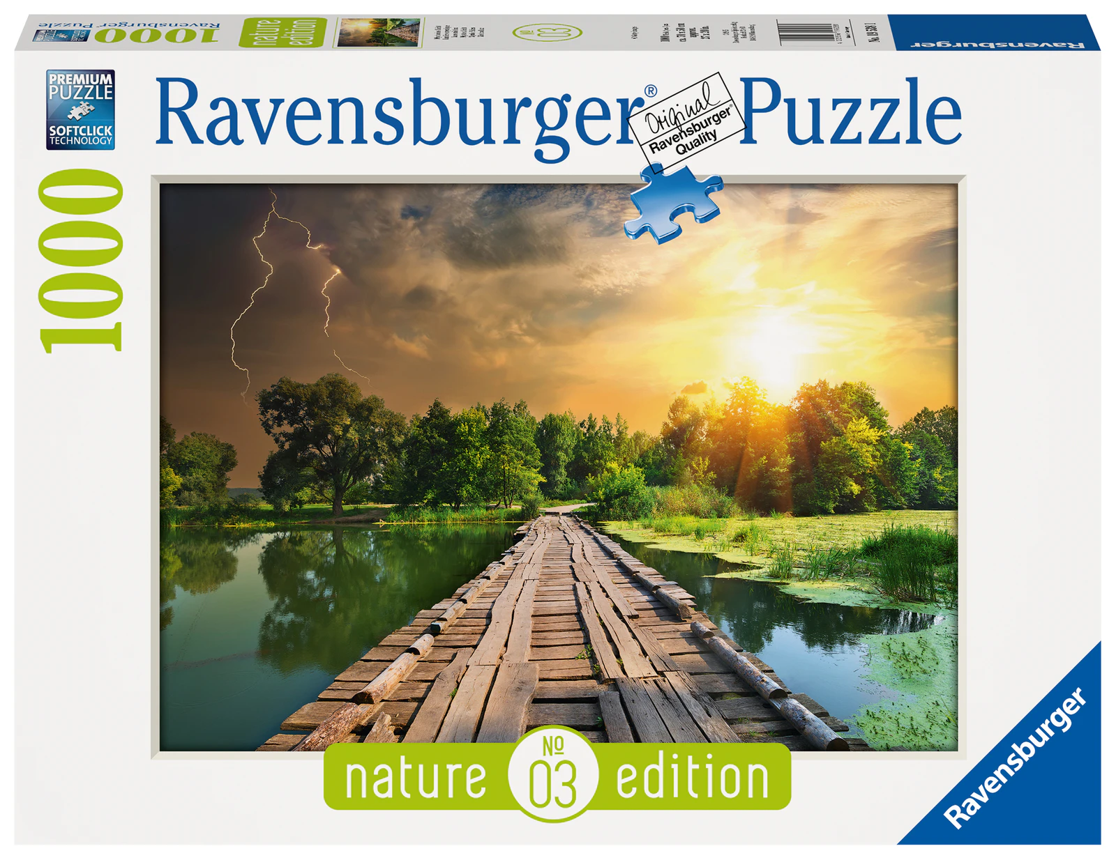 1000pc Ravensburger Mystic Skies Nature Family Jigsaw Puzzle Game 70x50cm