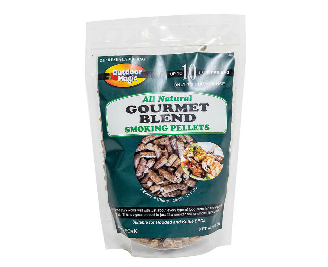 All Natural Smoking Pellets 450g | Outdoor Magic - Gourmet Blend