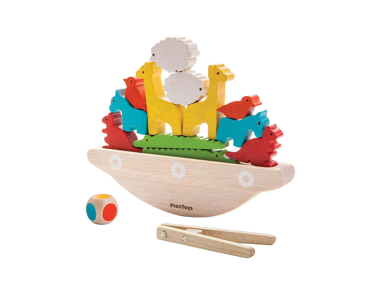 Plan Toys Balancing Boat Kids/Childrens Interactive Play Fun Toy Playset 3+