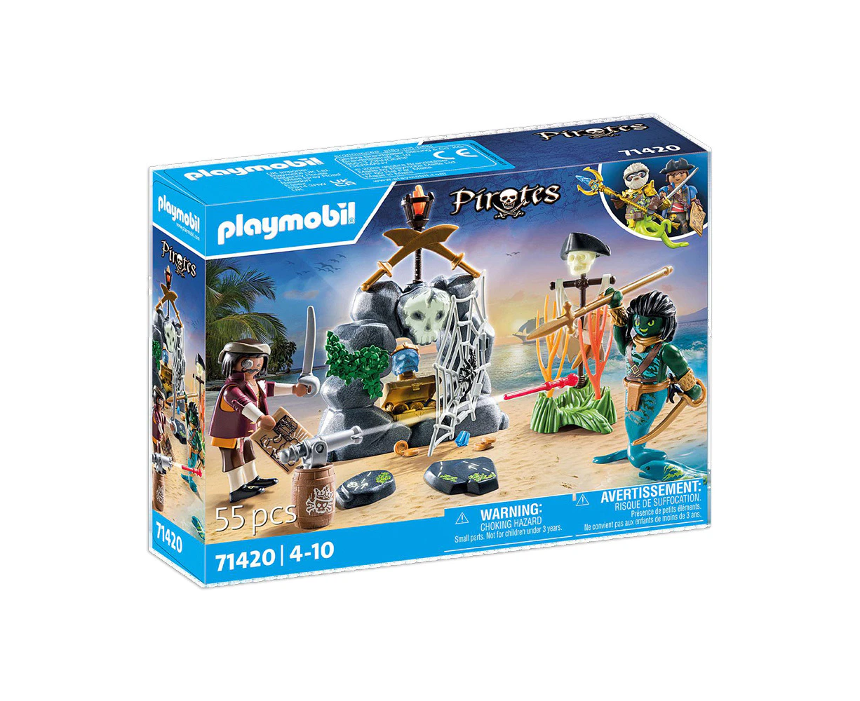 Playmobil Treasure Hunt Kids/Childrens Interactive Play Figure Toy Playset 4+