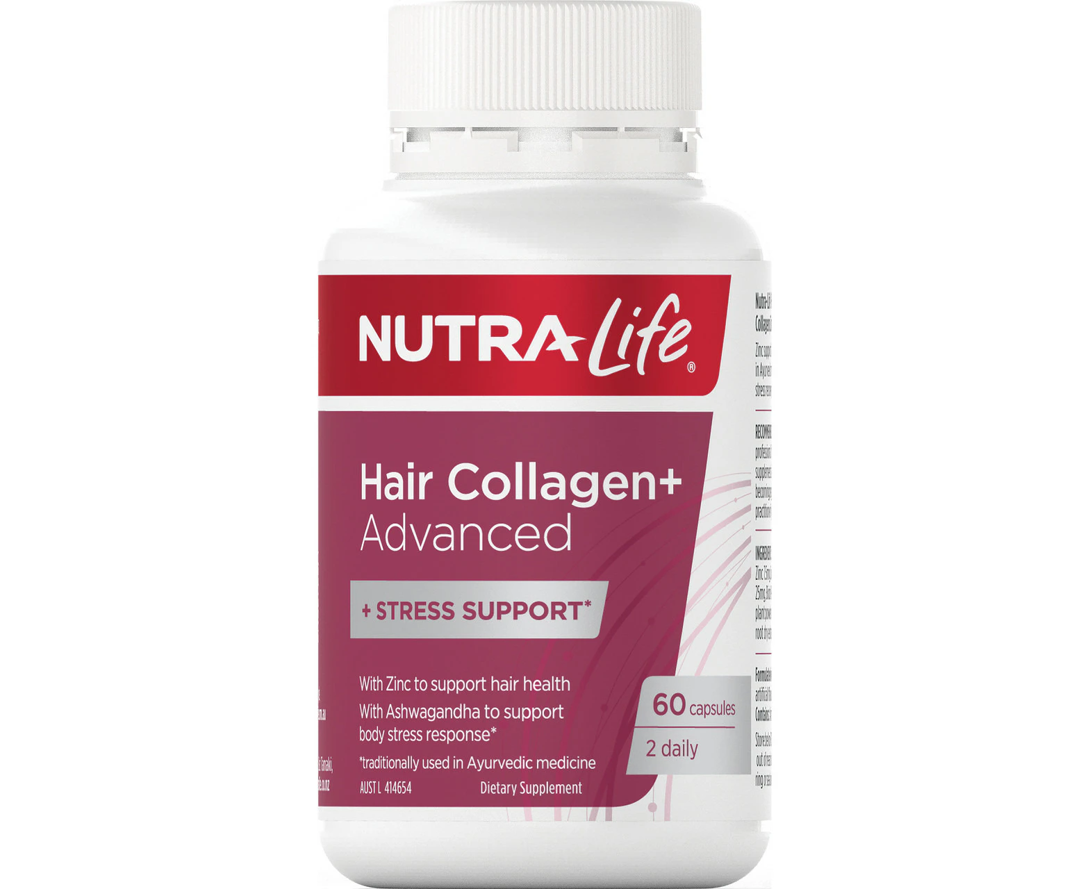 Nutra-Life Hair Collagen+ Advanced 60c