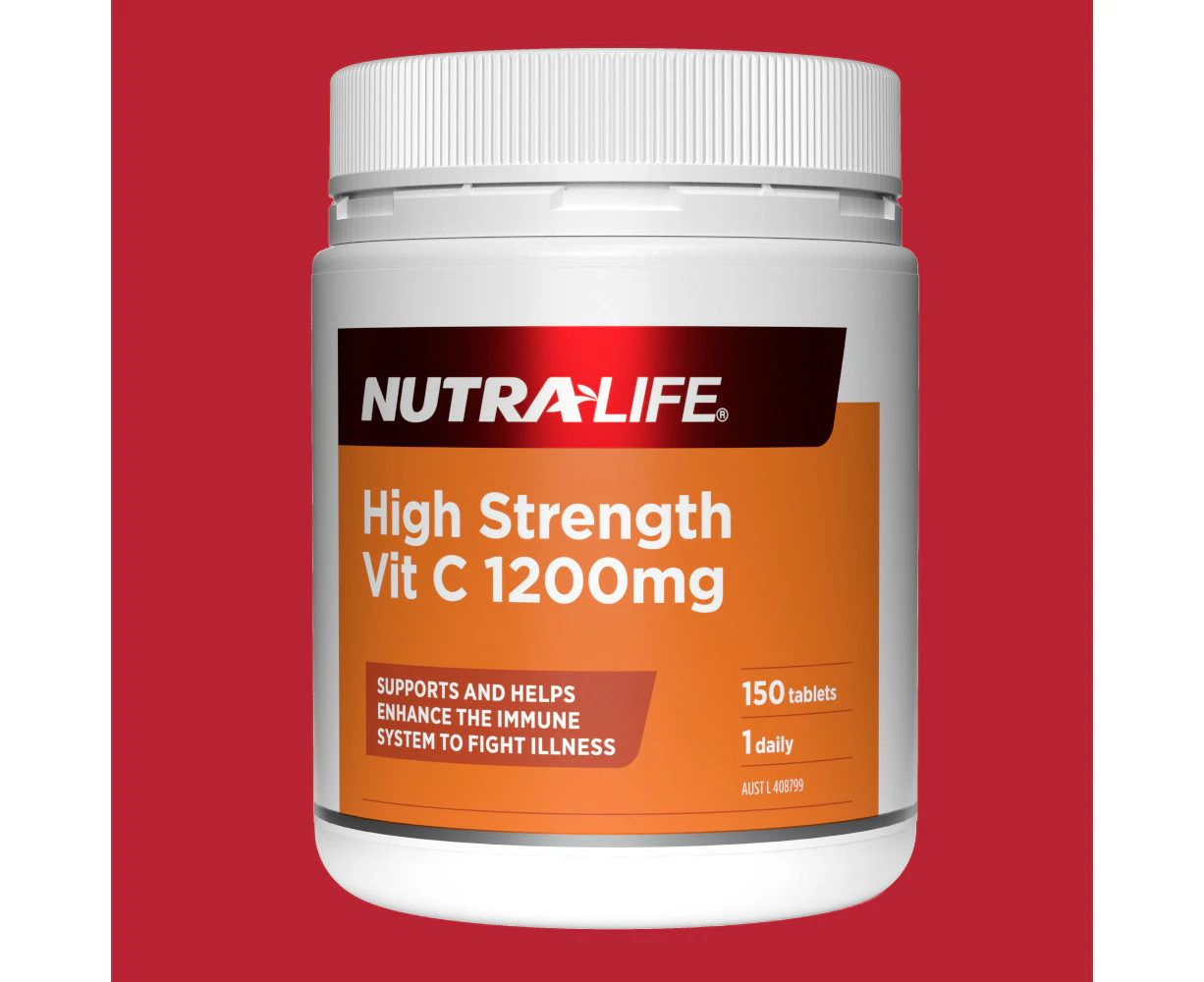 Nutra-Life High Strength Vit C 1200mg 150t