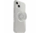 OTTERBOX Apple iPhone 13 Otter + Pop Symmetry Series Clear Case - Clear Pop ( 77-85394), Wireless charging compatible