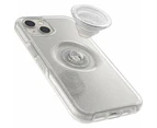 OTTERBOX Apple iPhone 13 Otter + Pop Symmetry Series Clear Case - Clear Pop ( 77-85394), Wireless charging compatible