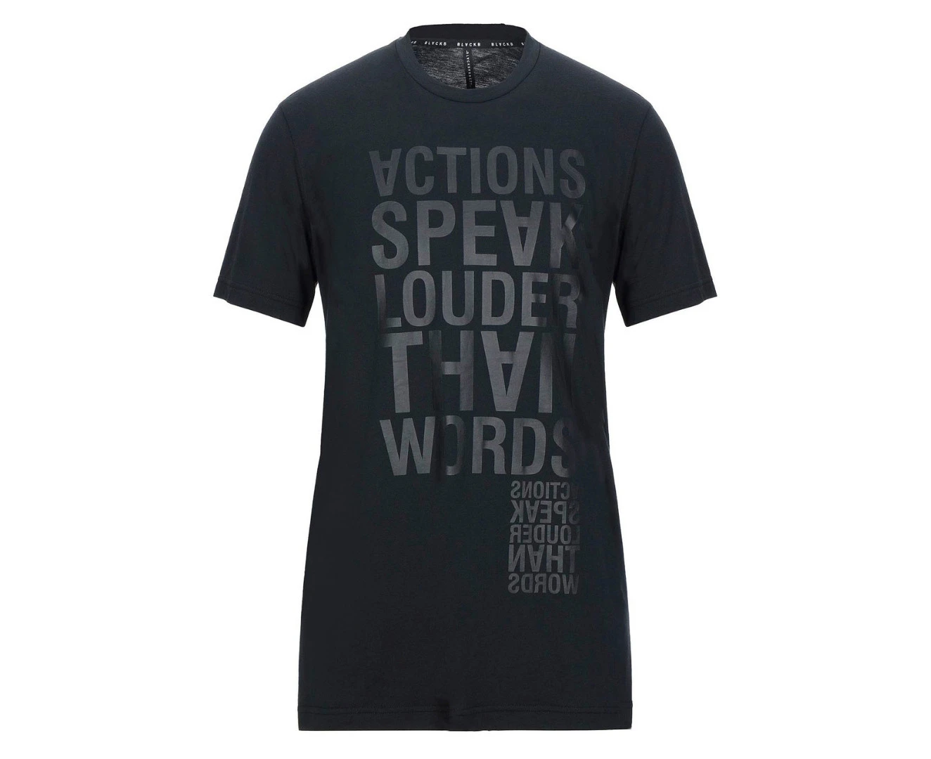 Neil Barrett Black Barrett Mens T-Shirt XJT236 1AU 01 Black