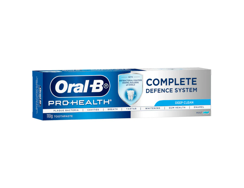 Oral-B Pro Health Complete Defence System Deep Clean Toothpaste 110g